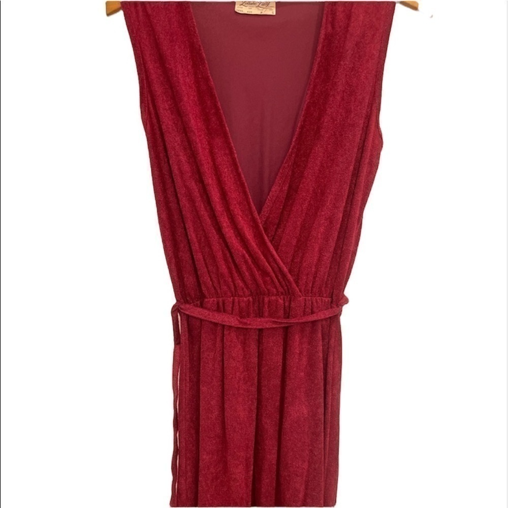 - Leasure lady vintage purple dress small